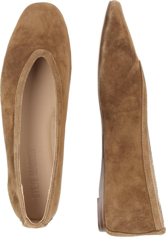 Steve Madden Leni suède ballerina's bruin - Foto 2