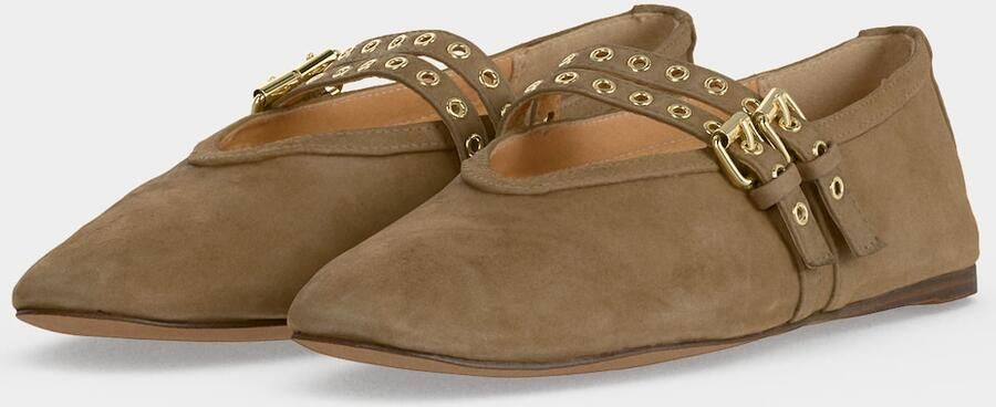STEVE MADDEN Ballerina met riempjes 'Lydia' ombergrijs - Foto 5