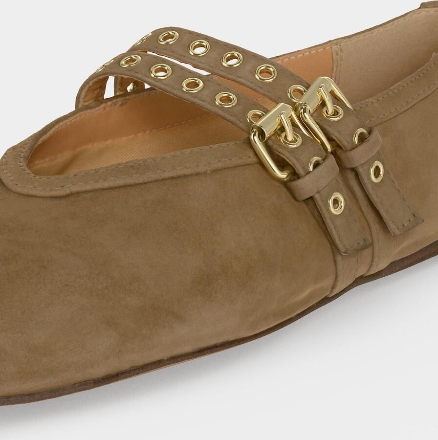 STEVE MADDEN Ballerina met riempjes 'Lydia' ombergrijs - Foto 2