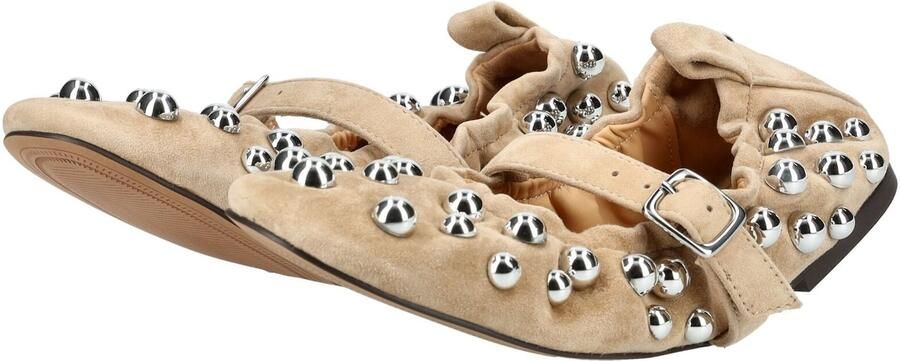 STEVE MADDEN Ballerina met riempjes mokka - Foto 5