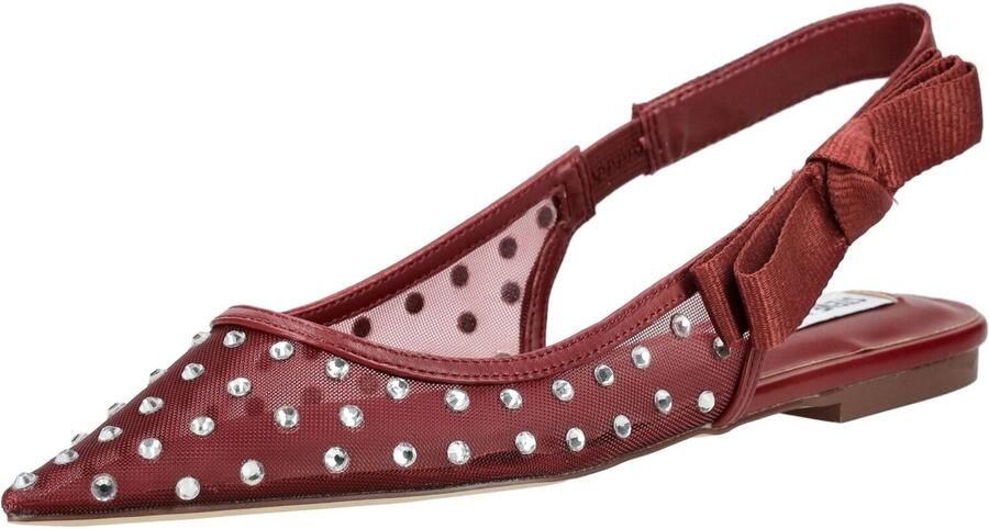STEVE MADDEN Ballerina met riempjes 'Olyvia-R' kersrood