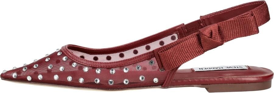 STEVE MADDEN Ballerina met riempjes 'Olyvia-R' kersrood - Foto 6