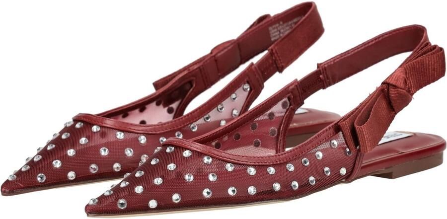 STEVE MADDEN Ballerina met riempjes 'Olyvia-R' kersrood - Foto 4