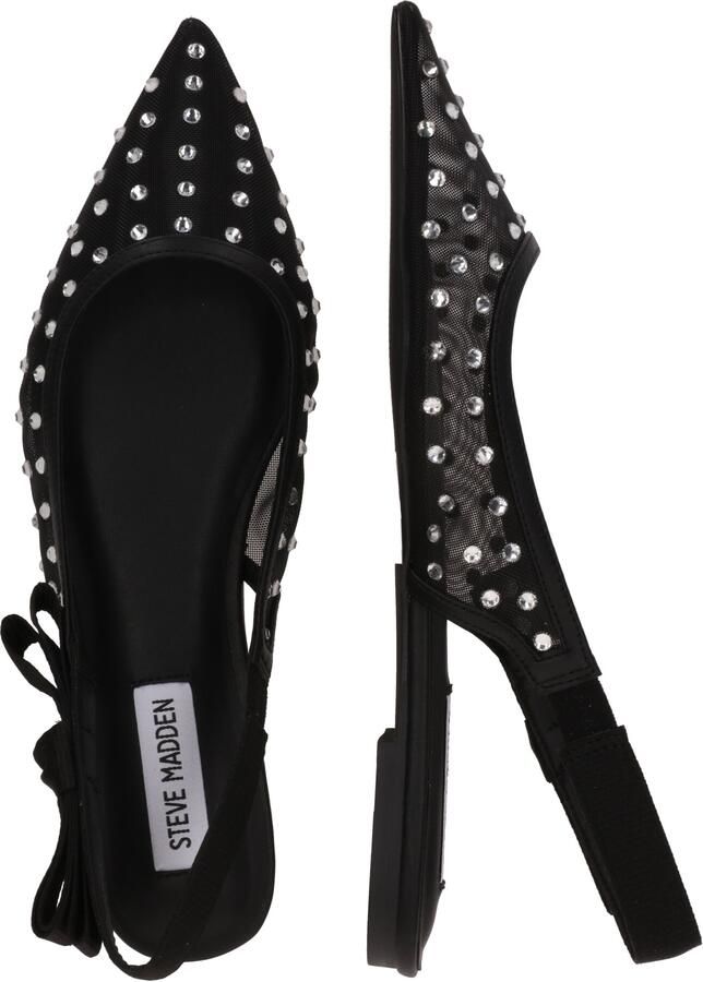 STEVE MADDEN Ballerina met riempjes 'Olyvia-R' zwart zilver - Foto 2