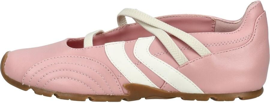 STEVE MADDEN Ballerina met riempjes oudroze wit - Foto 9