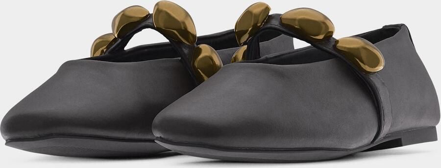 Steve Madden Dames Ballerina Zwart SM11005437 017 Poppin - Foto 3