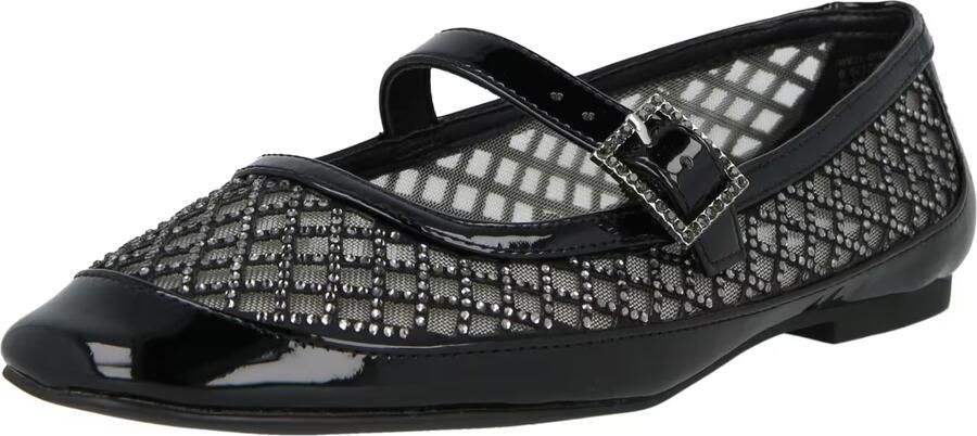 STEVE MADDEN Ballerina met riempjes 'Well-Done' zwart
