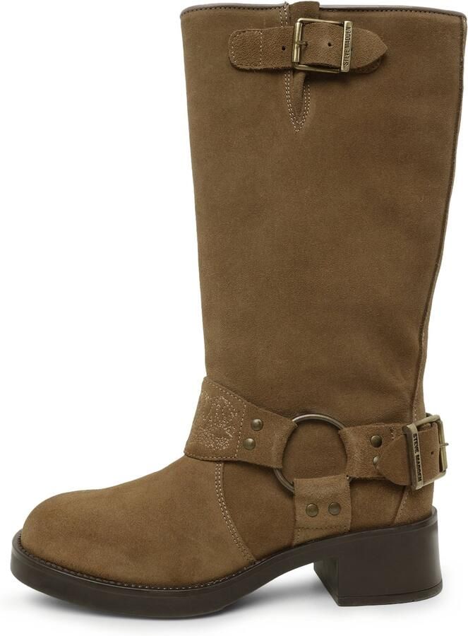 Steve Madden Bonetta suède bikerboots beige - Foto 4