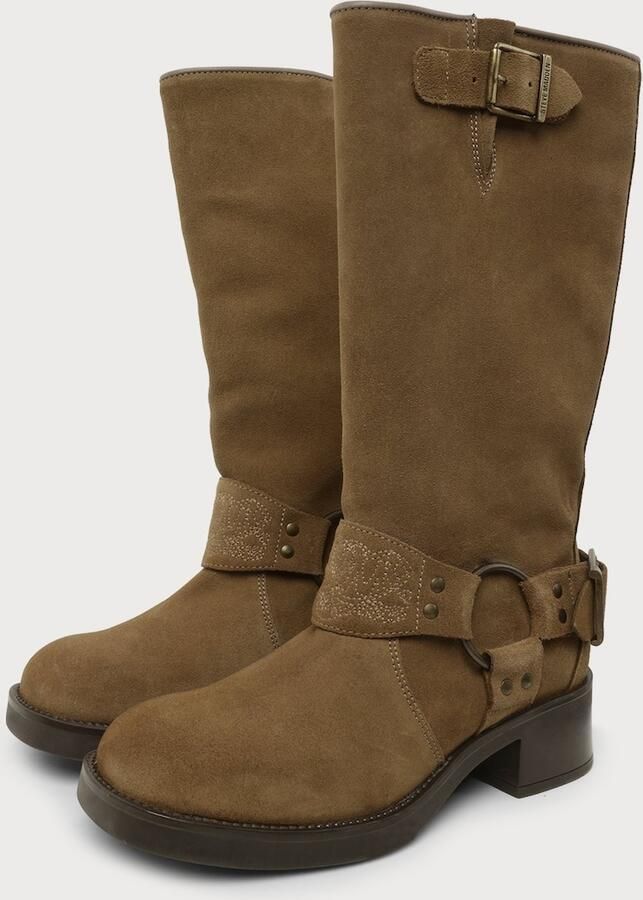 Steve Madden Bonetta suède bikerboots beige - Foto 5