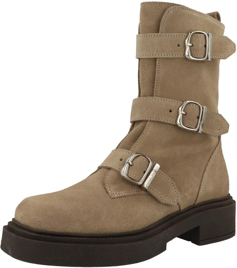 STEVE MADDEN Boots 'Clipper' beige