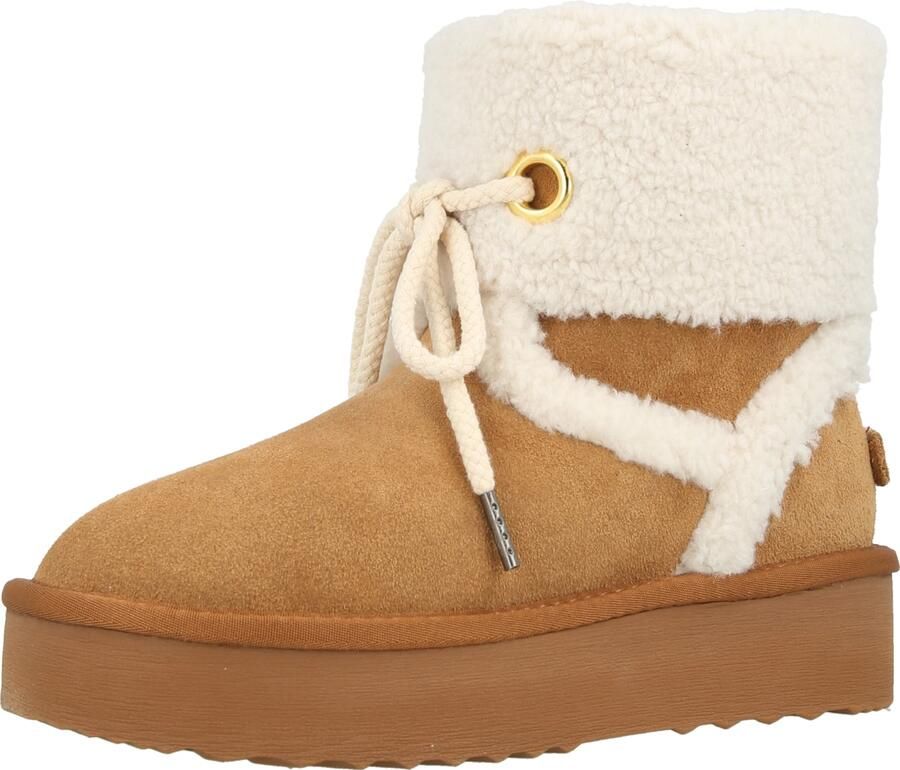 STEVE MADDEN Boots 'Shadow' crème donkerbeige