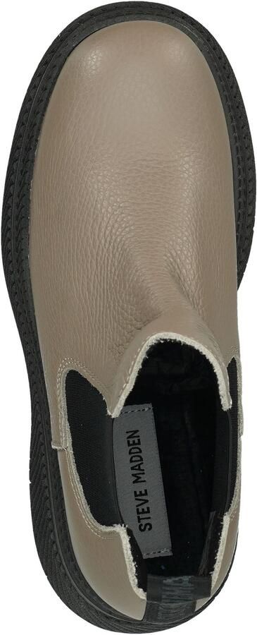 STEVE MADDEN Chelsea boots chamois zwart - Foto 6