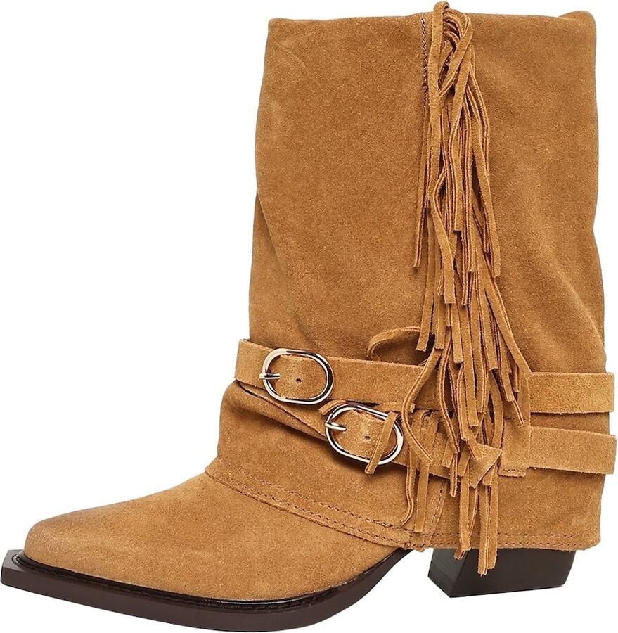 STEVE MADDEN Cowboylaarzen 'Hadly' camel