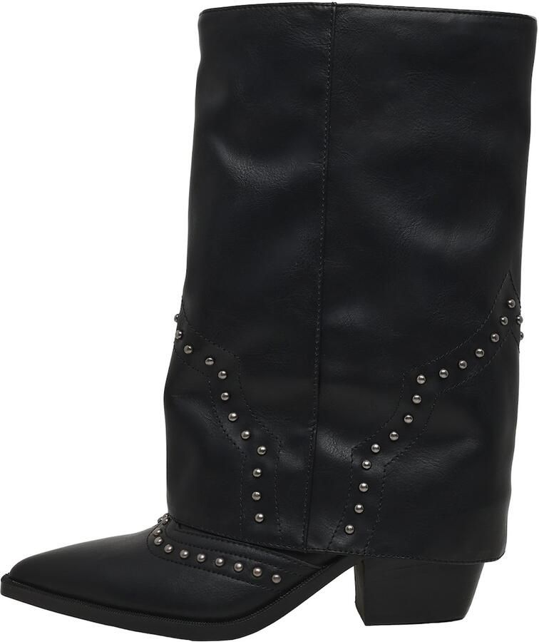 STEVE MADDEN Cowboylaarzen 'Saddle' zwart