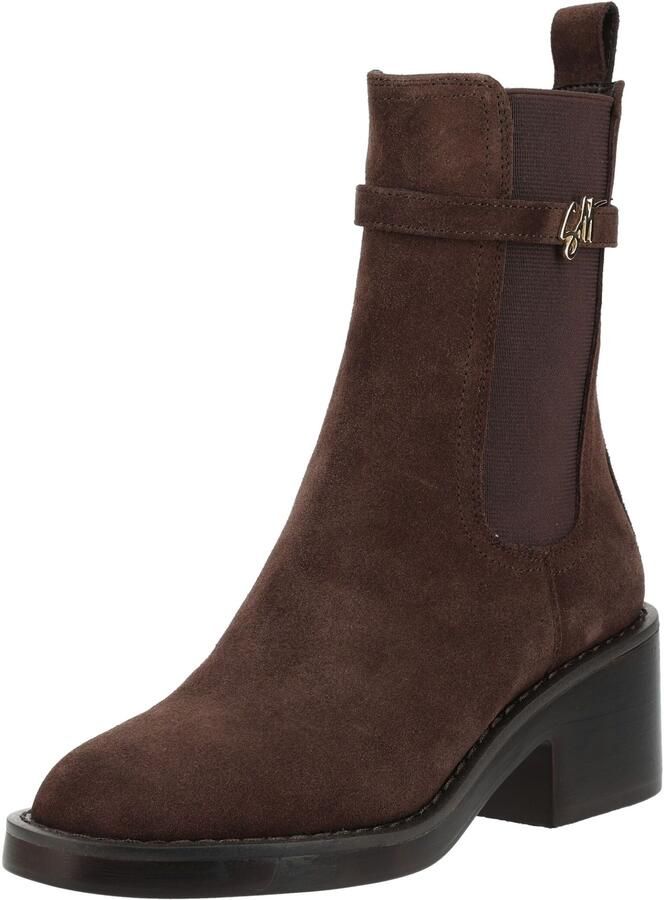 Steve Madden Charity-SM leren chelsea boots met blokhak bruin - Foto 7