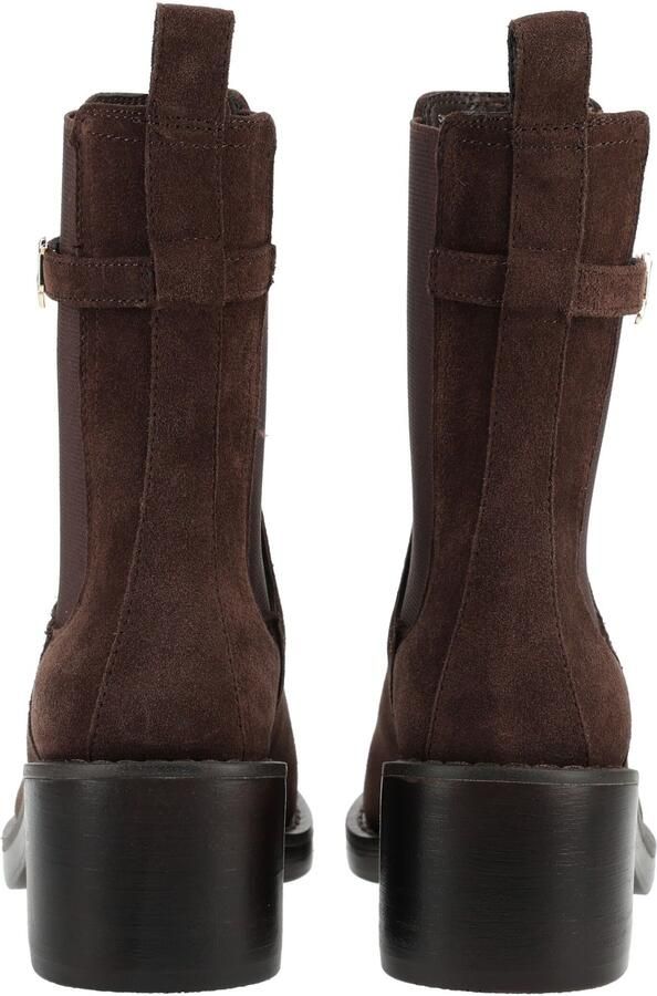 Steve Madden Charity-SM leren chelsea boots met blokhak bruin - Foto 4