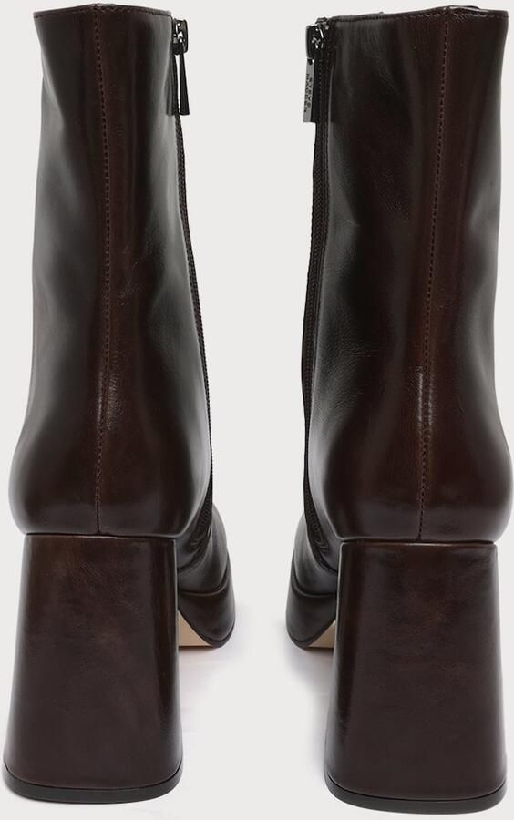 Steve Madden Echos leren laarzen met blokhak bruin - Foto 8