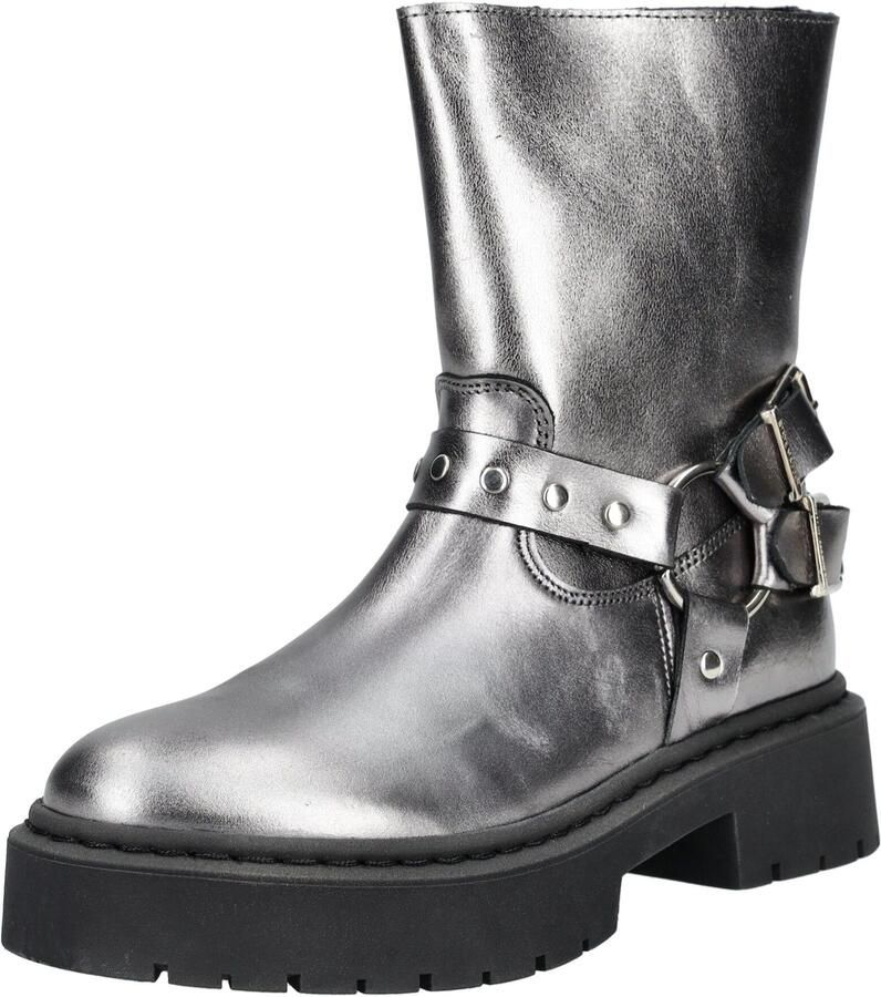 STEVE MADDEN Enkellaarsjes 'Garoche' zilvergrijs - Foto 3