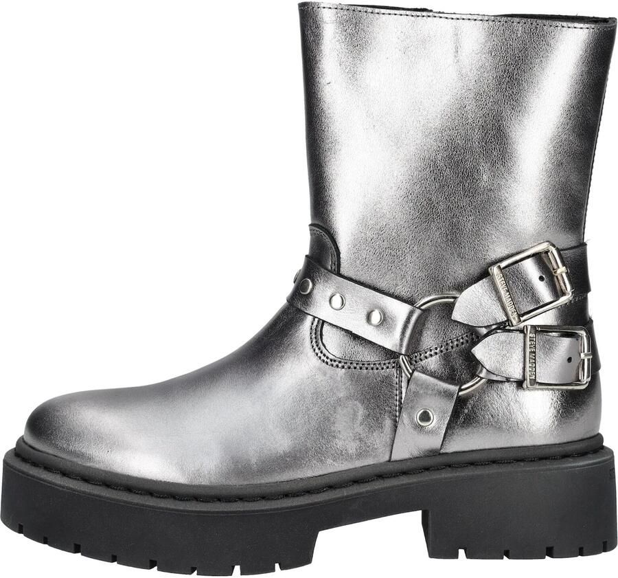STEVE MADDEN Enkellaarsjes 'Garoche' zilvergrijs - Foto 4