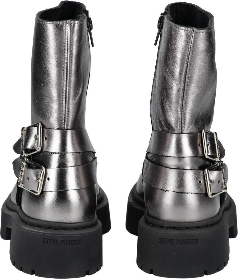 STEVE MADDEN Enkellaarsjes 'Garoche' zilvergrijs - Foto 7