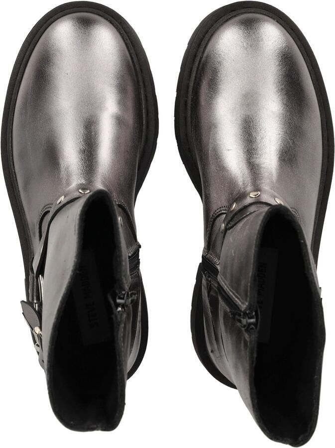 STEVE MADDEN Enkellaarsjes 'Garoche' zilvergrijs - Foto 8