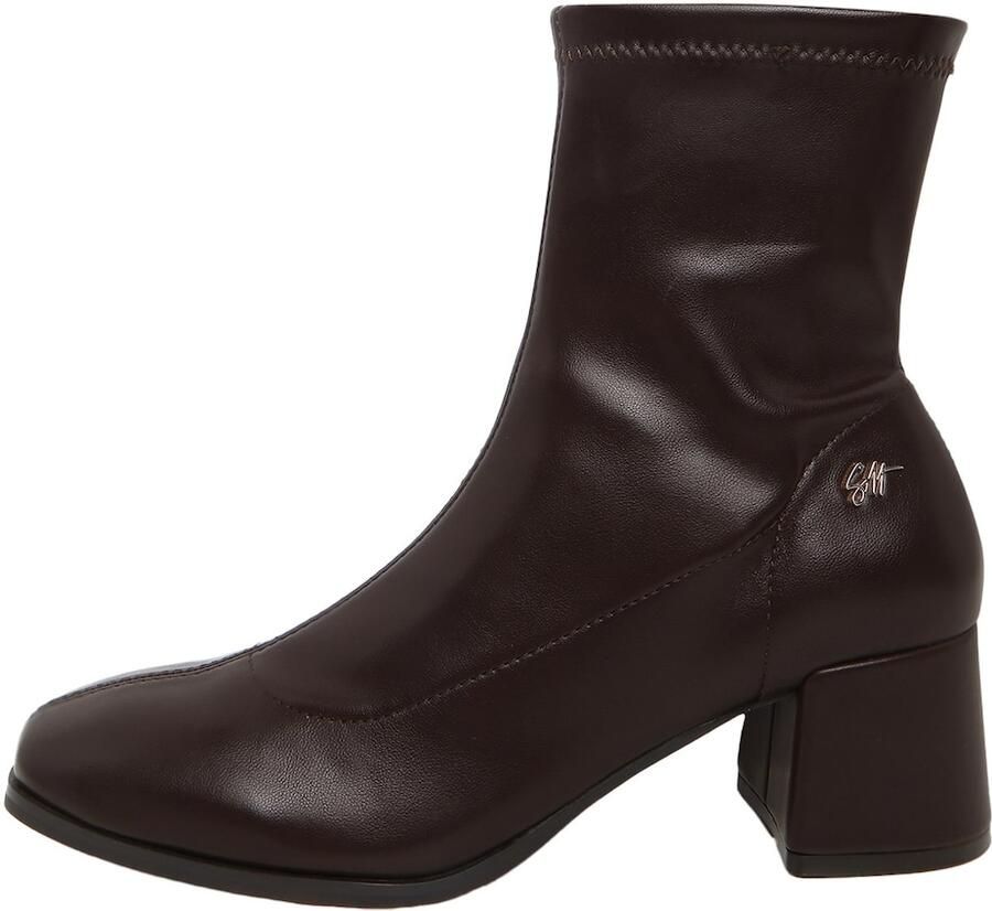STEVE MADDEN Enkellaarsjes 'Jaileen' donkerbruin