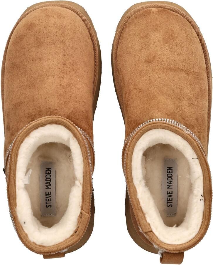STEVE MADDEN Enkellaarsjes karamel zilver - Foto 4