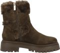 Steve Madden Lodge Booty Bruin Dameslaarzen - Donkerbruin