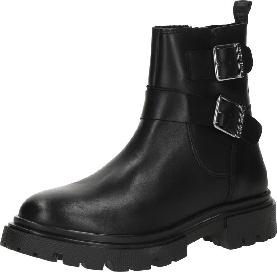 STEVE MADDEN Enkellaarsjes 'Rings' zwart