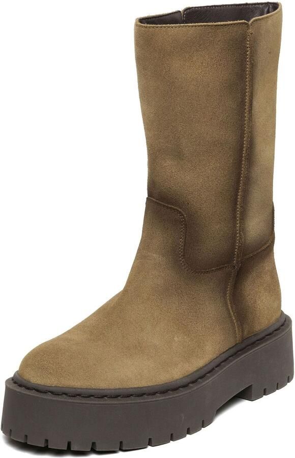 STEVE MADDEN Enkellaarsjes 'Soleil' sepia ombergrijs - Foto 4