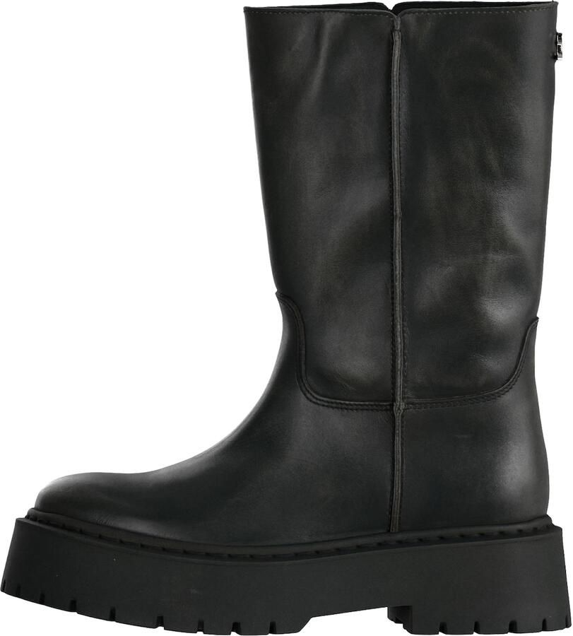 STEVE MADDEN Enkellaarsjes 'Soleil' zwart