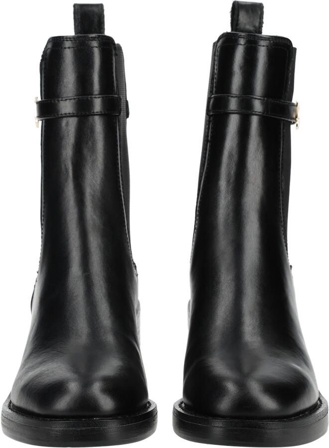 Steve Madden Charity-SM leren chelsea boots met blokhak zwart - Foto 3