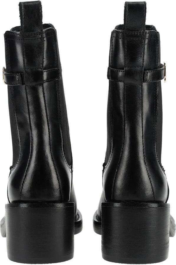 Steve Madden Charity-SM leren chelsea boots met blokhak zwart - Foto 9