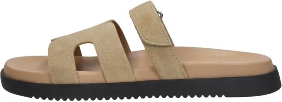 Steve Madden sandaaltjes van leer met klittenbandsluiting model 'Missile' - Foto 8