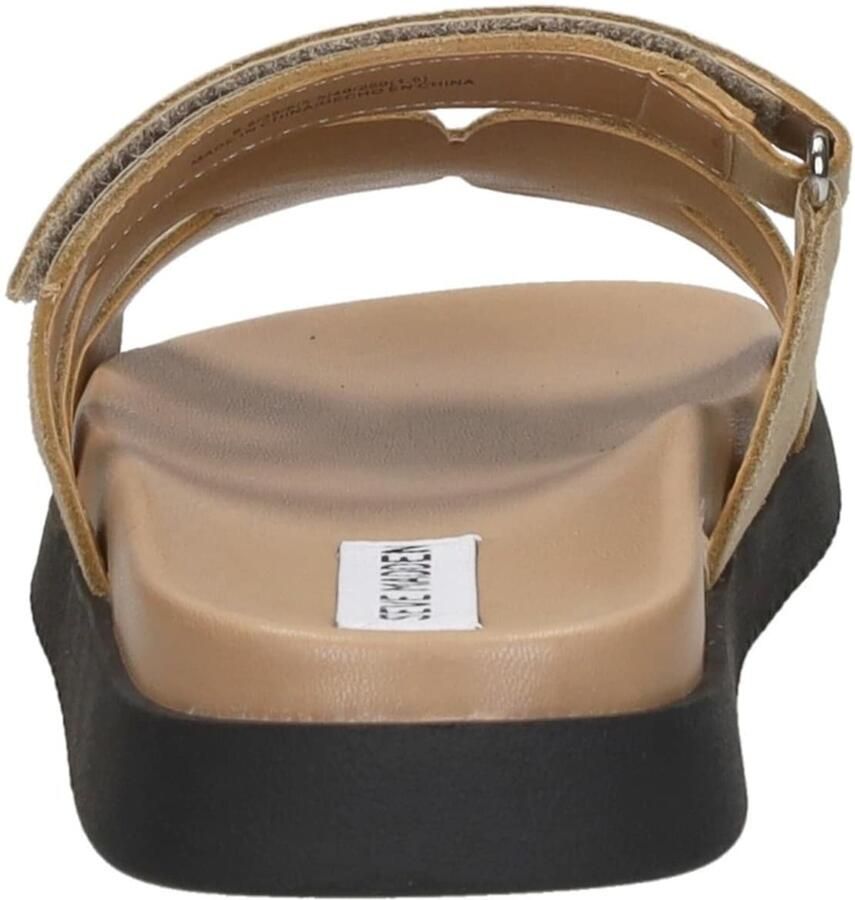 Steve Madden sandaaltjes van leer met klittenbandsluiting model 'Missile' - Foto 10