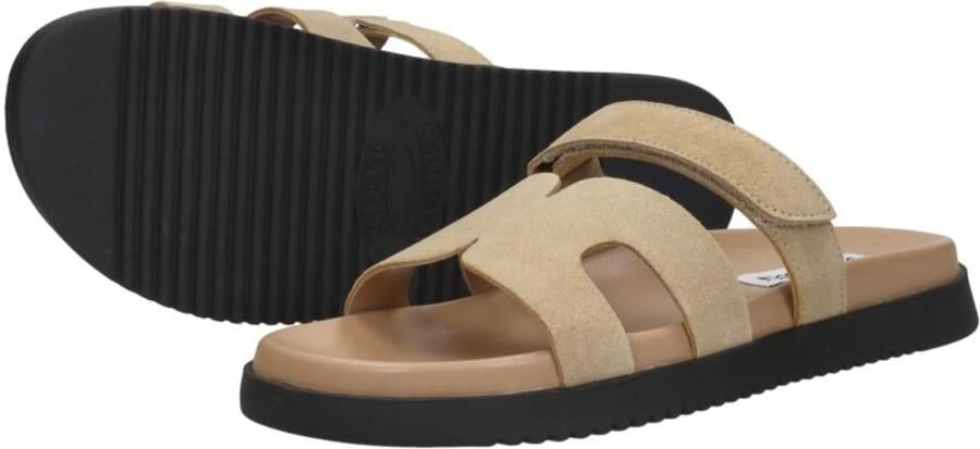 Steve Madden sandaaltjes van leer met klittenbandsluiting model 'Missile' - Foto 11