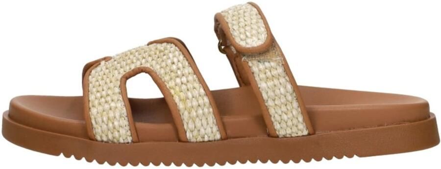 Steve Madden Leren slippers met klittenband model 'MISSILE' - Foto 7