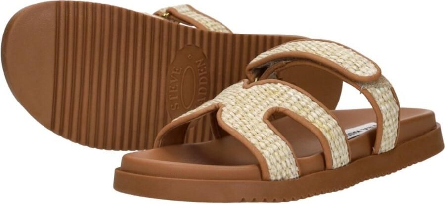 Steve Madden Leren slippers met klittenband model 'MISSILE' - Foto 19