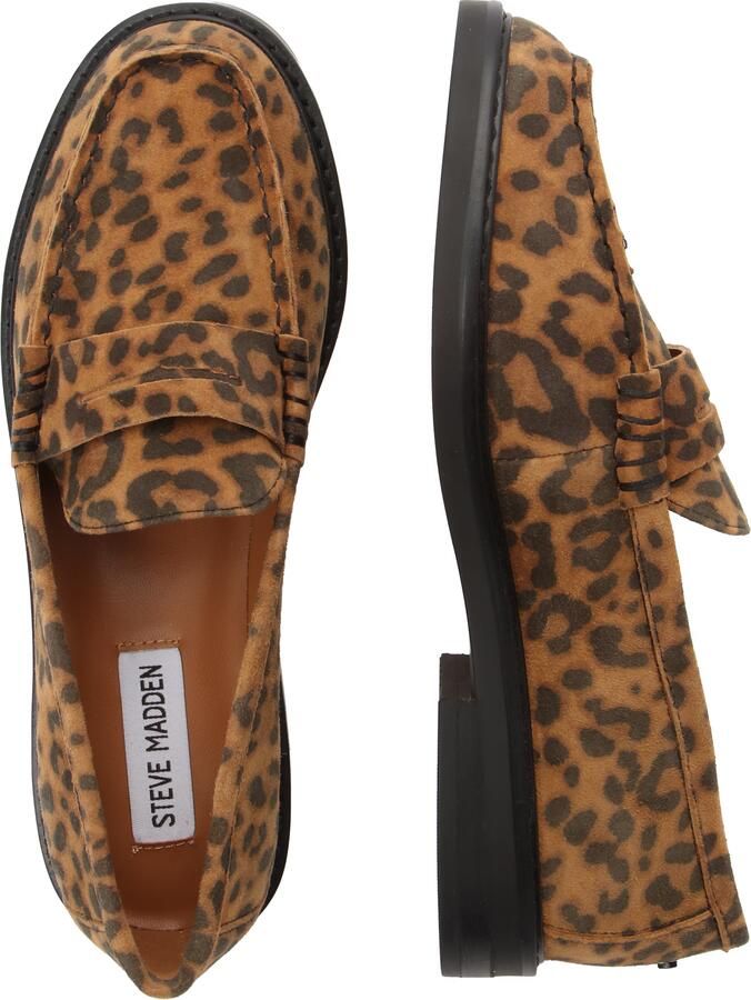 STEVE MADDEN Instappers 'Adison' karamel pueblo zwart - Foto 6