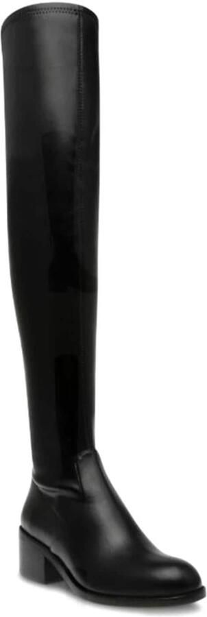 STEVE MADDEN Laarzen 'Courtside Black Pari' zwart