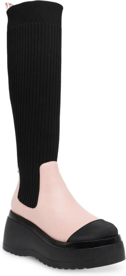 STEVE MADDEN Laarzen 'Dagget Pink Black' zwart - Foto 3