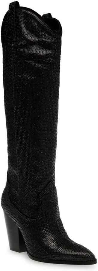 STEVE MADDEN Laarzen 'Lasoo-R Black Boots' zwart