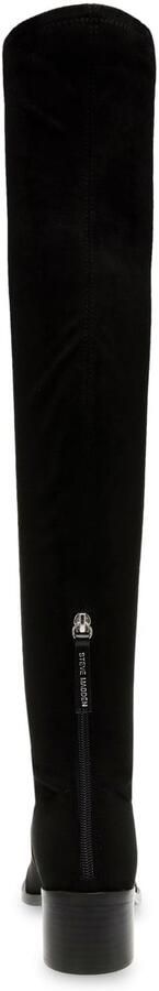 STEVE MADDEN Laarzen 'Salvador Stretch Microsuede Black' zwart - Foto 6