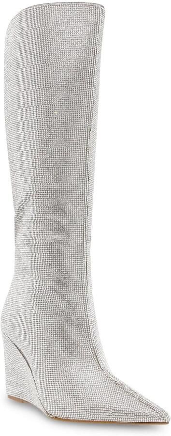 STEVE MADDEN Laarzen 'Showout-R Rhinestone Boots' zilver