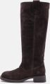 Steve Madden Laars van leer model 'Zola' - Chocoladebruin