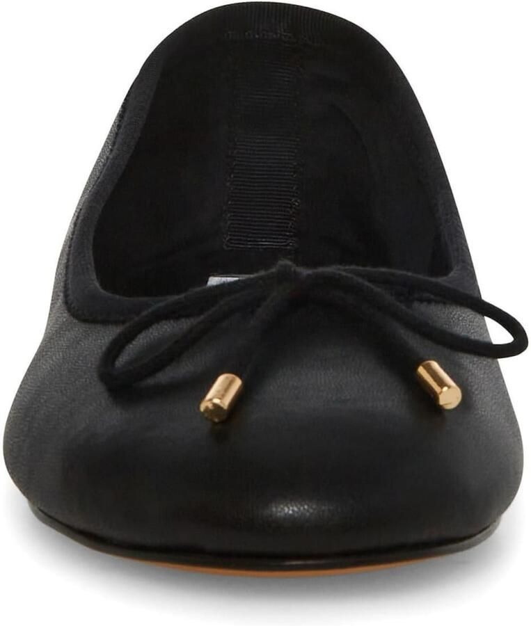 STEVE MADDEN Mocassins 'Bellami Black Leather Sheep Nappa Loafer Shoes' zwart - Foto 3