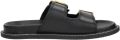 Steve Madden Slippers met doornsluiting en labeldetail model 'ARCH' - Zwart