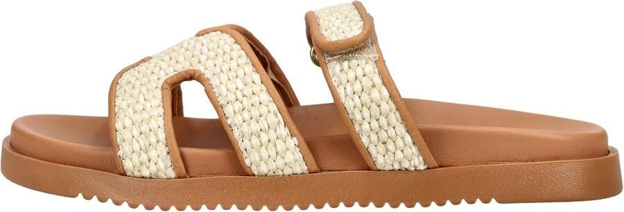 Steve Madden Leren slippers met klittenband model 'MISSILE'
