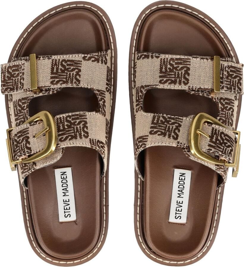 Steve Madden Dames Slipper Bruin SM11005327 003 Arch - Foto 3