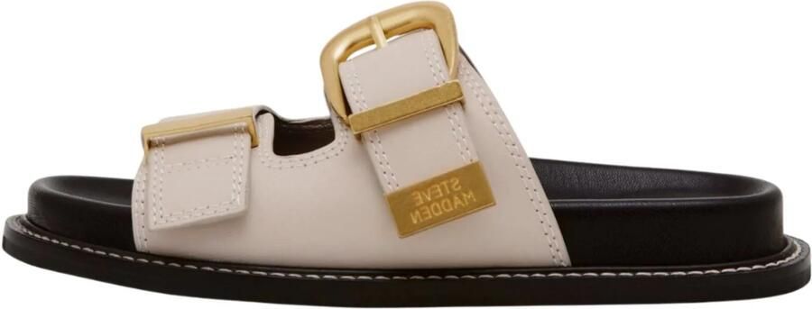 Steve Madden Slippers met doornsluiting en labeldetail model 'ARCH'